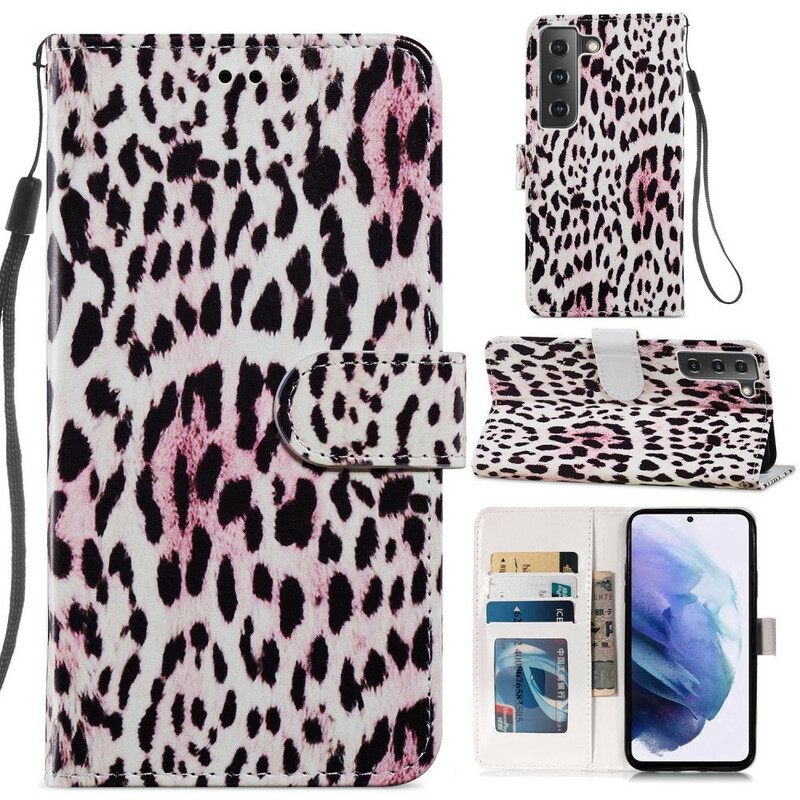 Kotelot Samsung Galaxy S21 FE Leopard Print