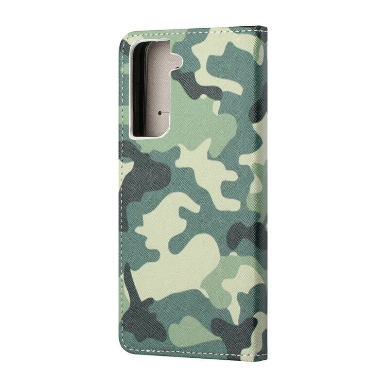 Kotelot Samsung Galaxy S21 FE Military Camouflage