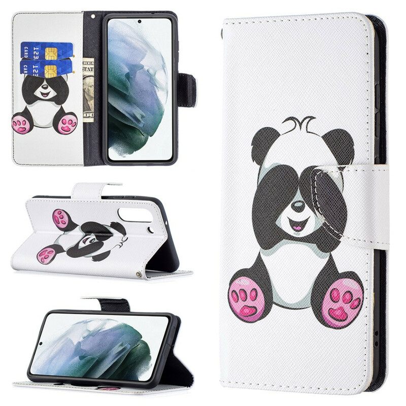 Kotelot Samsung Galaxy S21 FE Panda Hauskaa