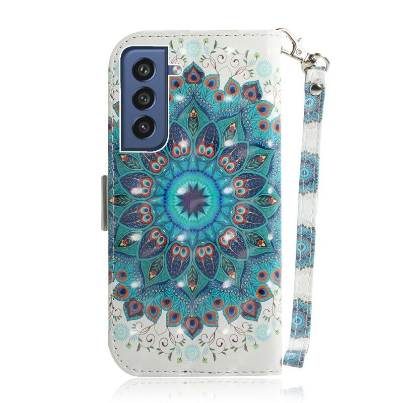 Kotelot Samsung Galaxy S21 FE Suojaketju Kuori Magistral Strappy Mandala