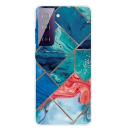 Kuori Samsung Galaxy S21 FE Decline Geometric Marble