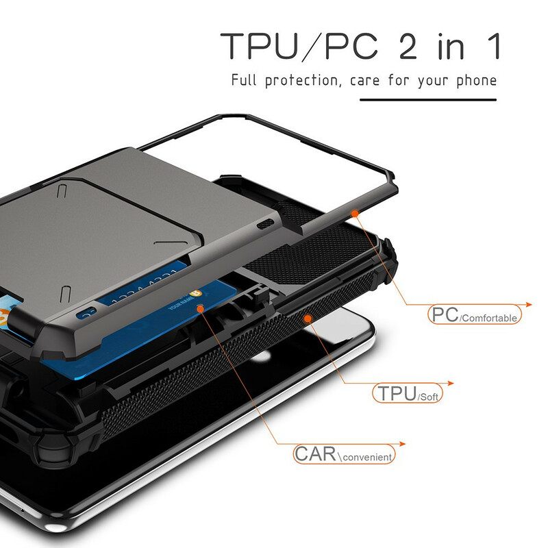 Kuori Samsung Galaxy S21 FE Flip Style Korttikotelo