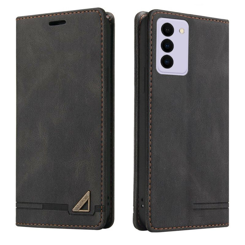 Puhelinkuoret Samsung Galaxy S21 FE Kotelot Flip Faux Leather Gq.utrobe