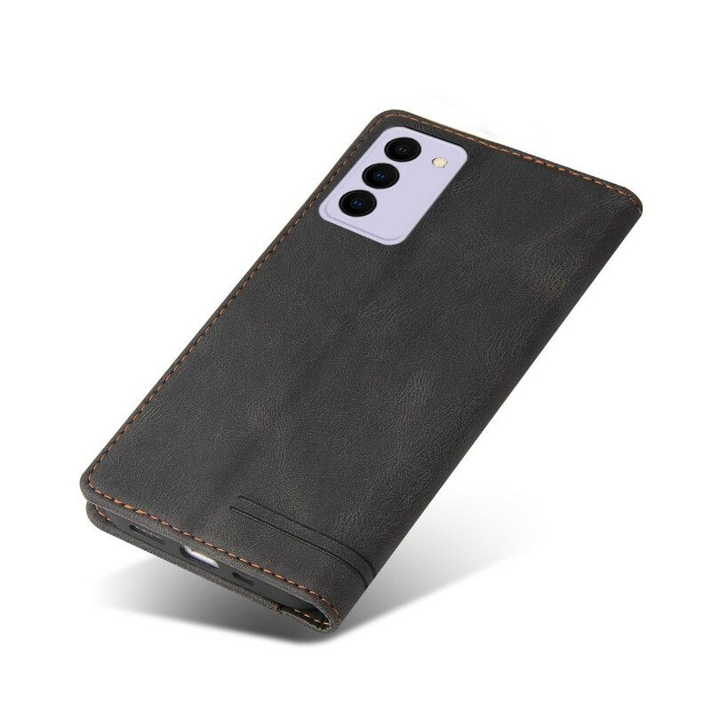 Puhelinkuoret Samsung Galaxy S21 FE Kotelot Flip Faux Leather Gq.utrobe