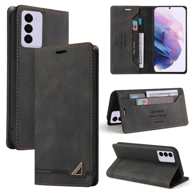 Puhelinkuoret Samsung Galaxy S21 FE Kotelot Flip Faux Leather Gq.utrobe