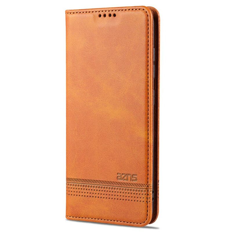 Puhelinkuoret Samsung Galaxy S21 FE Kotelot Flip Style Leather Azns