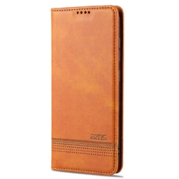 Puhelinkuoret Samsung Galaxy S21 FE Kotelot Flip Style Leather Azns