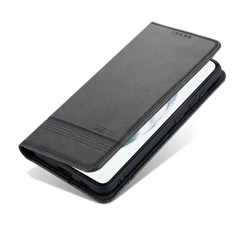 Puhelinkuoret Samsung Galaxy S21 FE Kotelot Flip Style Leather Azns