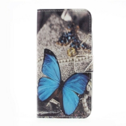 Kotelot Samsung Galaxy XCover 4 / 4S Blue Butterfly