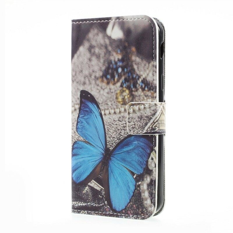 Kotelot Samsung Galaxy XCover 4 / 4S Blue Butterfly