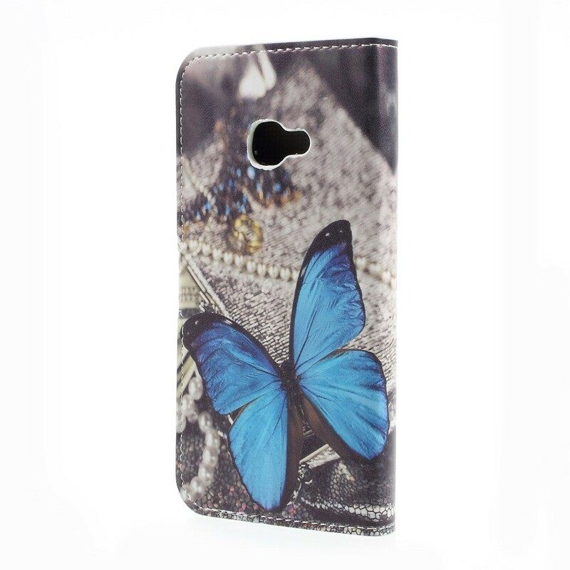 Kotelot Samsung Galaxy XCover 4 / 4S Blue Butterfly