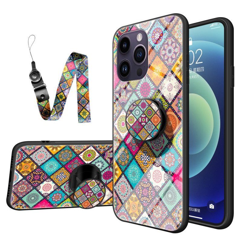 Kuori iPhone 15 Pro Max Patchwork