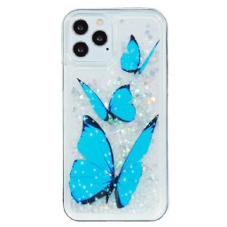 Kuori iPhone 15 Pro Max Perhoset Glitter