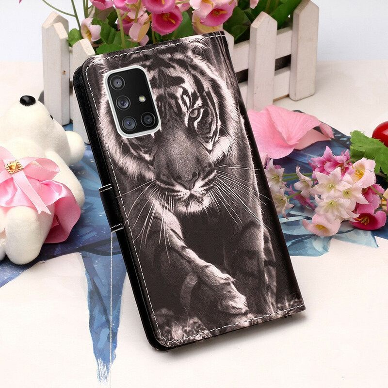 Kotelot Samsung Galaxy A51 5G Night Tiger