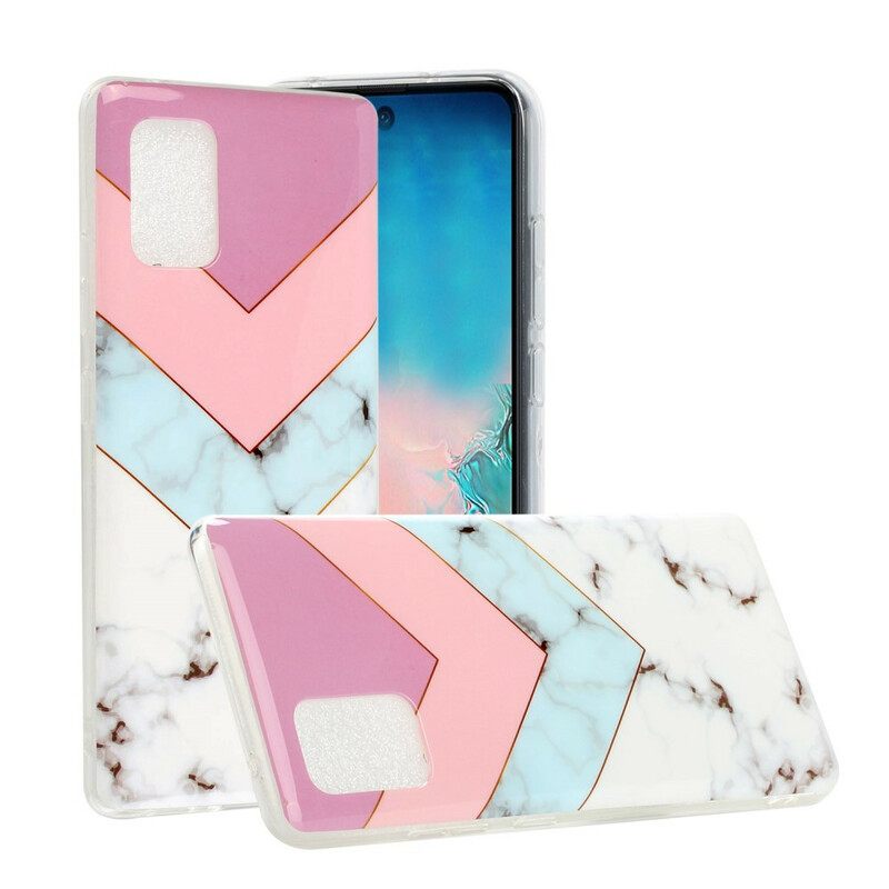 Kuori Samsung Galaxy A51 5G Värikäs Glamour Marble