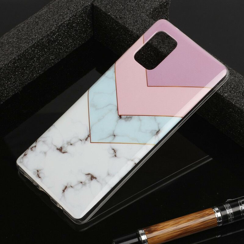 Kuori Samsung Galaxy A51 5G Värikäs Glamour Marble