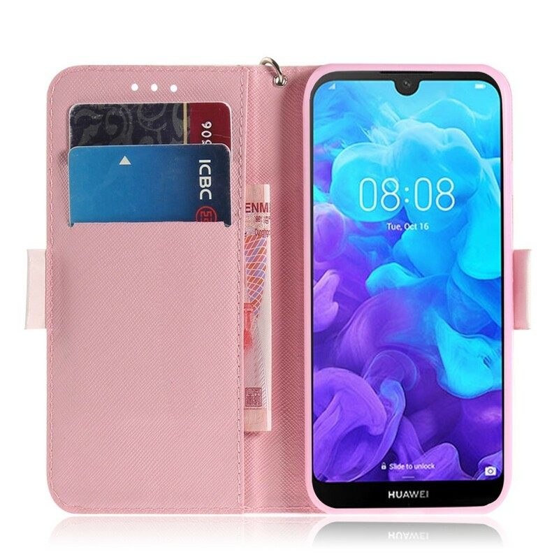 Kotelot / Honor 8S Suojaketju Kuori Strap Kukkiva Puu