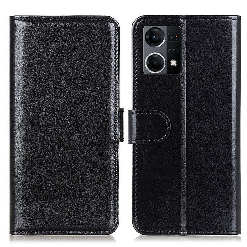 Kotelot Oppo Reno 7 Faux Leather Finesse