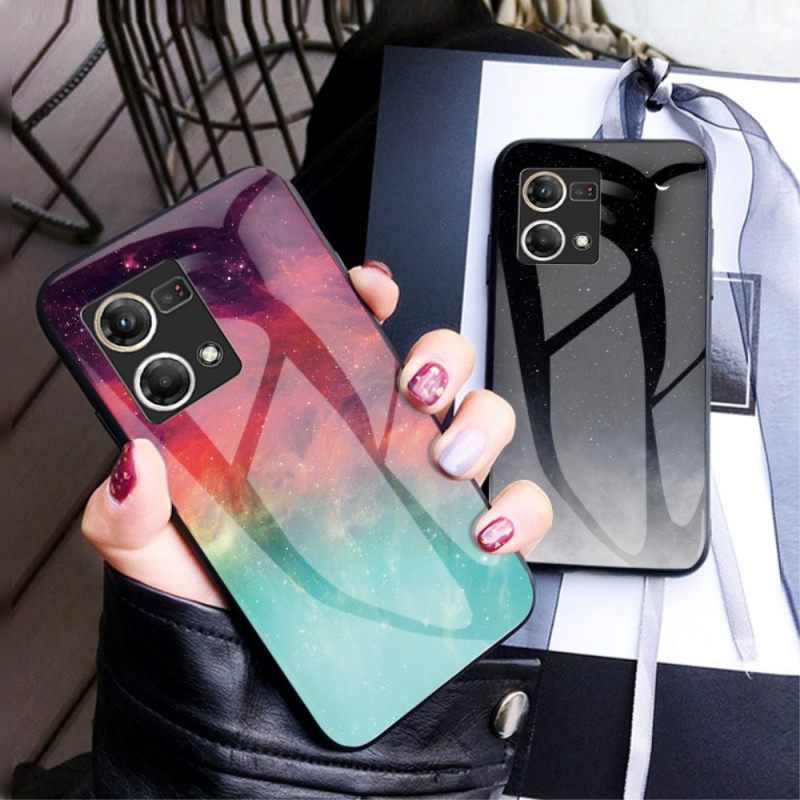 Kuori Oppo Reno 7 Karkaistu Lasikuvio