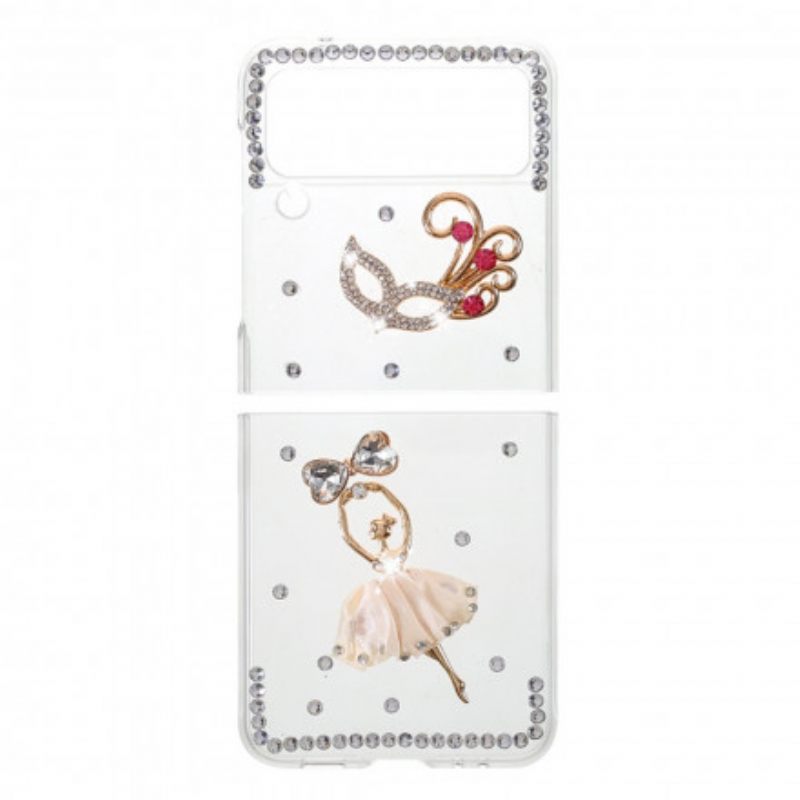 Case Samsung Galaxy Z Flip 3 5G Kotelot Flip Gemstone Dancer