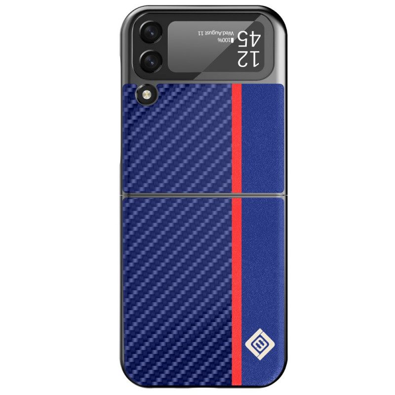 Kuori Samsung Galaxy Z Flip 3 5G Kotelot Flip Carbon Fiber Lc.imeeke