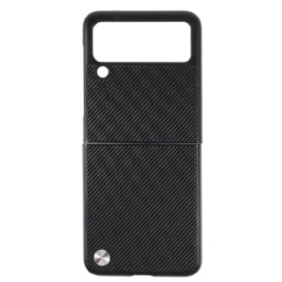 Kuori Samsung Galaxy Z Flip 3 5G Kotelot Flip Carbon Fiber X-level