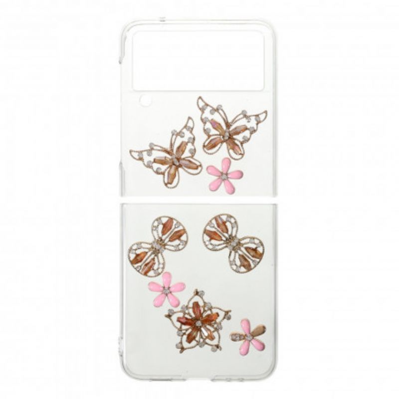 Kuori Samsung Galaxy Z Flip 3 5G Kotelot Flip Charms