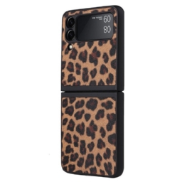 Kuori Samsung Galaxy Z Flip 3 5G Kotelot Flip Leopard