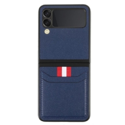 Kuori Samsung Galaxy Z Flip 3 5G Kotelot Flip Tricolor Korttikotelo