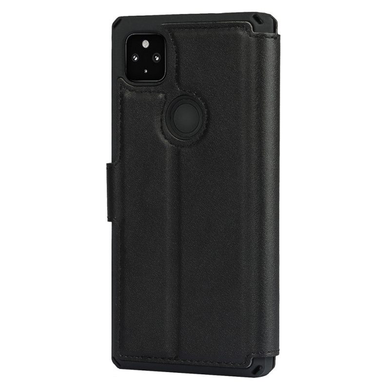 Kotelot Google Pixel 4a Suojaketju Kuori Keinonahkahihna