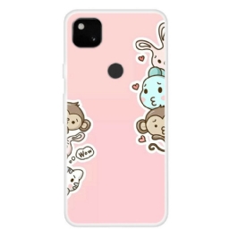 Kuori Google Pixel 4a Animals Vau