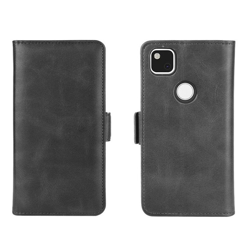 Nahkakotelo Google Pixel 4a Kotelot Flip Double Flap