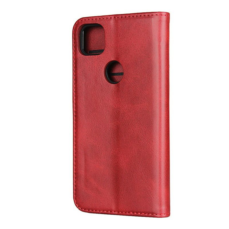 Puhelinkuoret Google Pixel 4a Kotelot Flip Premium Faux Leather Tikkaukset