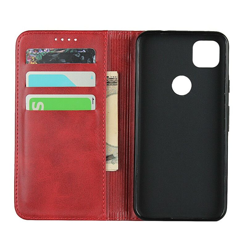 Puhelinkuoret Google Pixel 4a Kotelot Flip Premium Faux Leather Tikkaukset