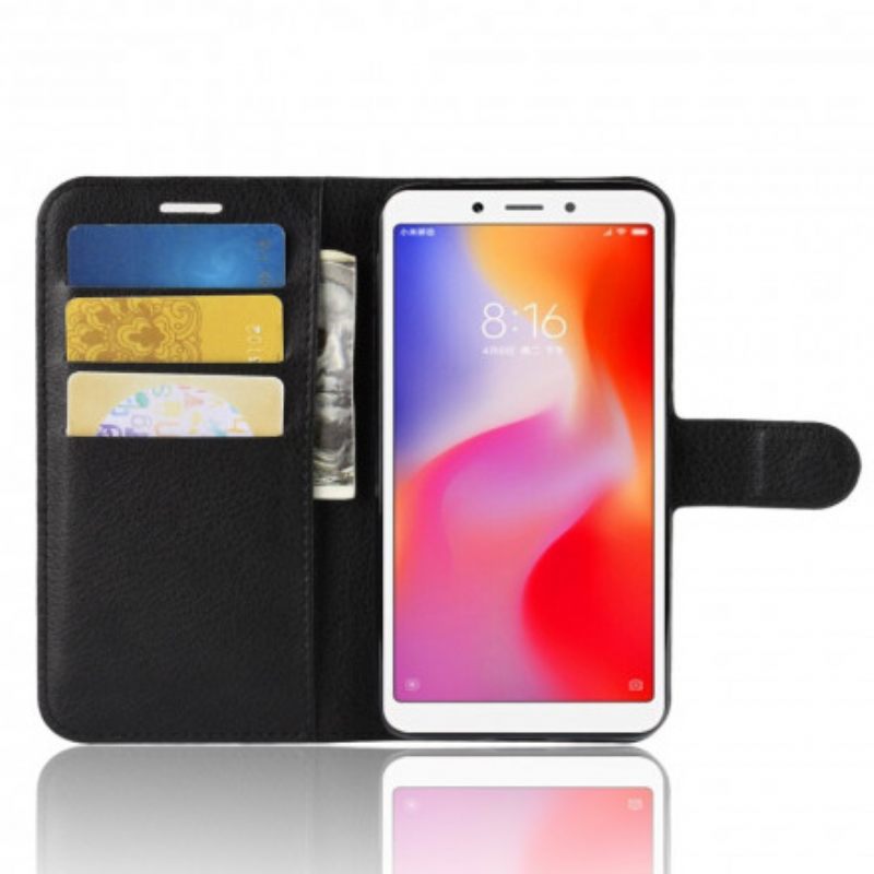 Kotelot Xiaomi Redmi 6A Classic Faux Leather