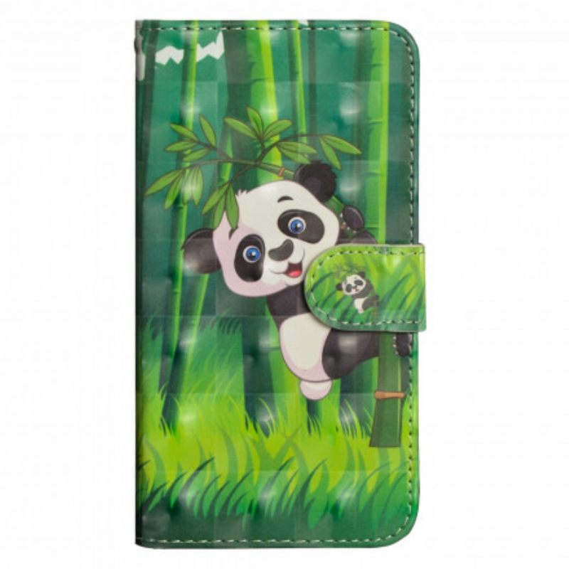 Kotelot Xiaomi Redmi 6A Panda Ja Bamboo