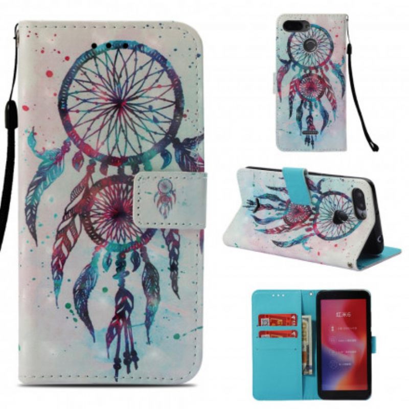 Kotelot Xiaomi Redmi 6A Watercolour Dreamcatcher