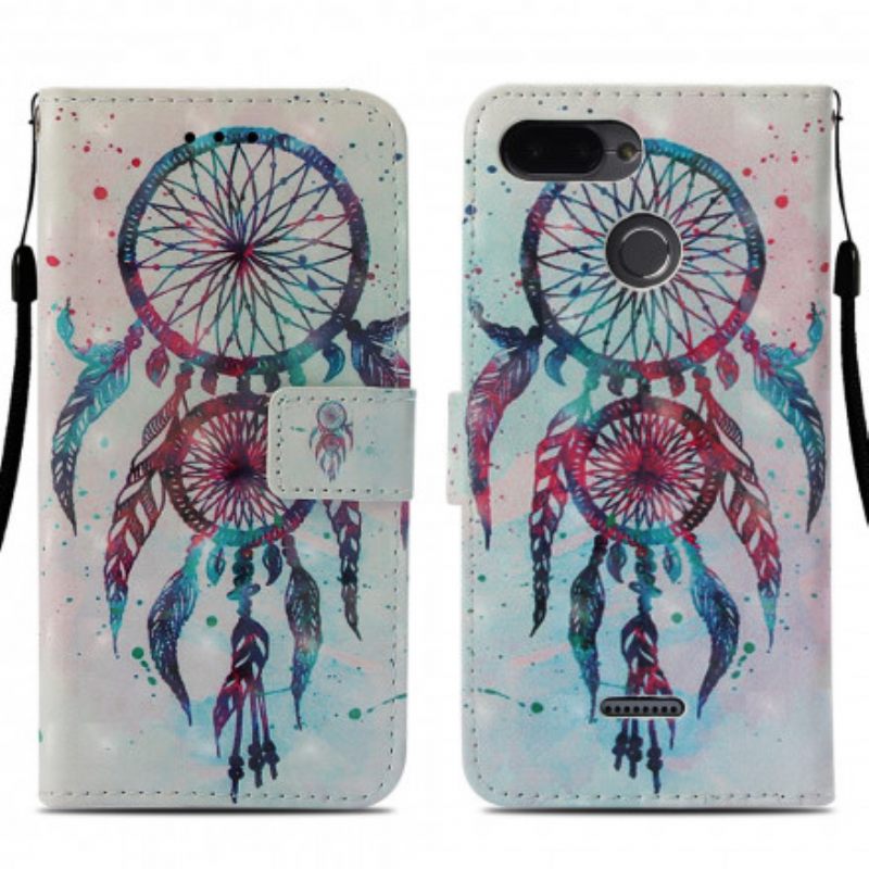 Kotelot Xiaomi Redmi 6A Watercolour Dreamcatcher