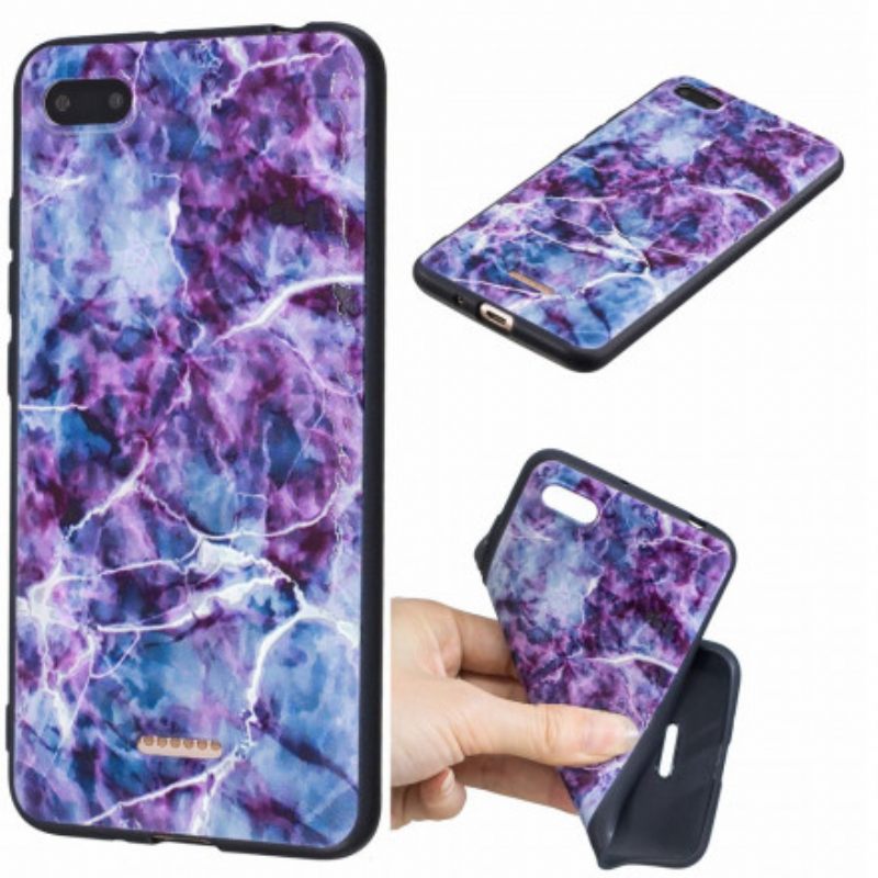 Kuori Xiaomi Redmi 6A Purple Marble