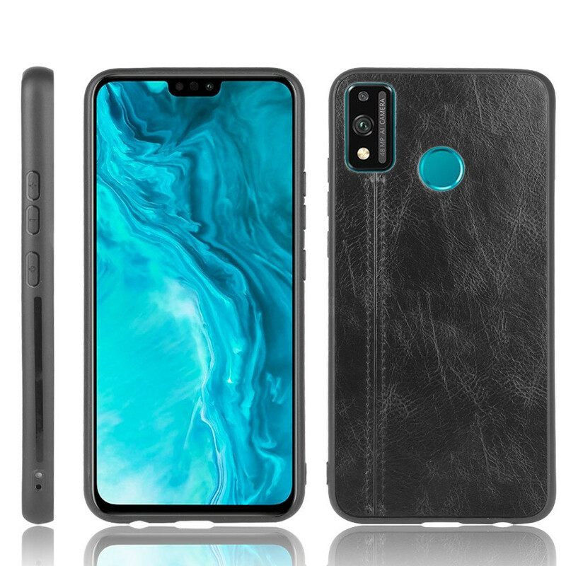 Case Honor 9X Lite Tyylinen Nahkaompelu