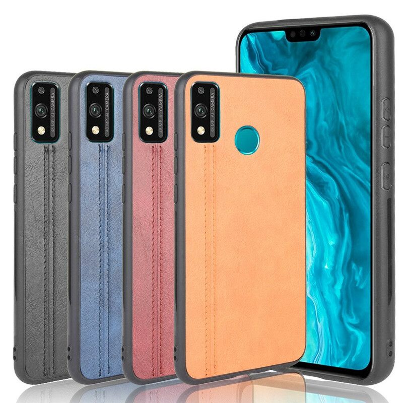 Case Honor 9X Lite Tyylinen Nahkaompelu