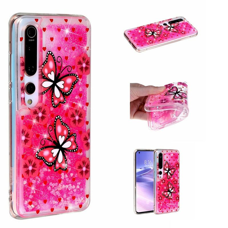 Case Xiaomi Mi 10 / 10 Pro Glitter Butterflies