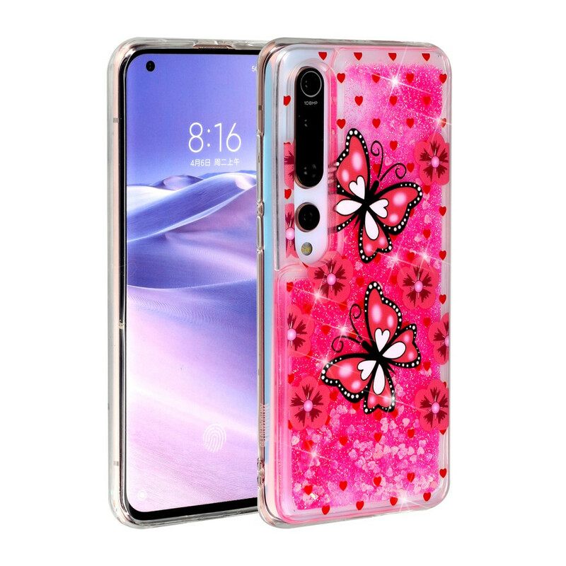 Case Xiaomi Mi 10 / 10 Pro Glitter Butterflies