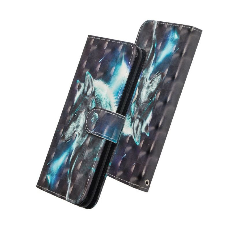 Flip Case Xiaomi Mi 10 / 10 Pro Majestic Wolf