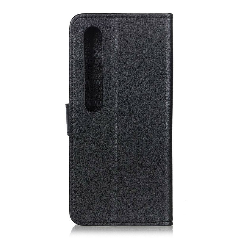 Kotelot Xiaomi Mi 10 / 10 Pro Litchi Faux Leather