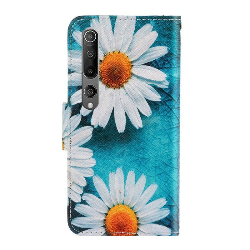 Kotelot Xiaomi Mi 10 / 10 Pro Suojaketju Kuori Thong Daisies