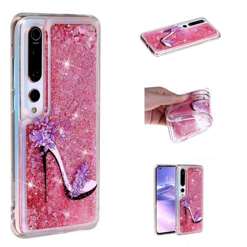 Kuori Xiaomi Mi 10 / 10 Pro Glitter Pumppu