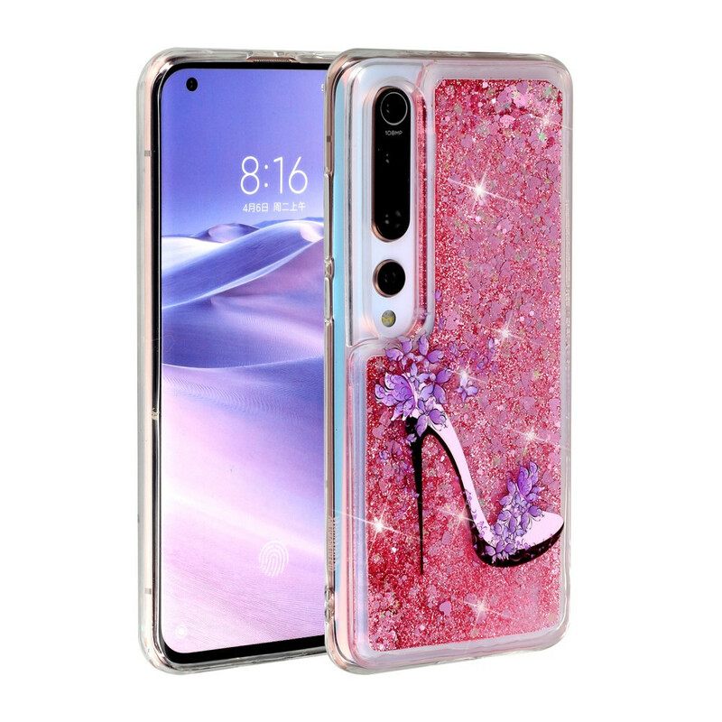 Kuori Xiaomi Mi 10 / 10 Pro Glitter Pumppu