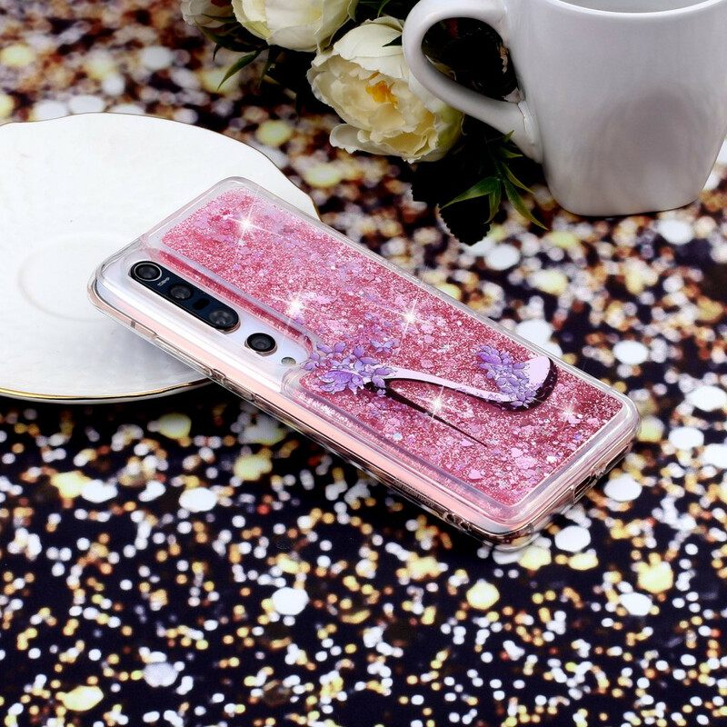 Kuori Xiaomi Mi 10 / 10 Pro Glitter Pumppu