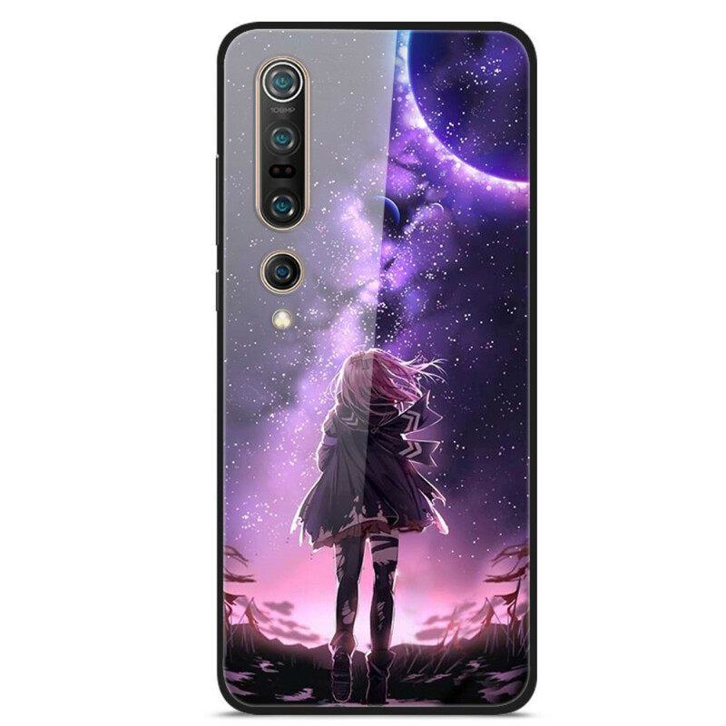 Kuori Xiaomi Mi 10 / 10 Pro Magic Full Moon Karkaistu Lasi